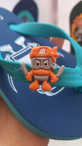 Sandal Jepit Anak Unik Assassino Cappuccino Keren Laki-Laki Bahan Karet