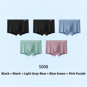 YIZHIYU | Breathable Modal Silk Crotch Mens Boxer Briefs