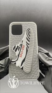 Softcase iPhone Zebra Grey 11 12 Pro Max Xr Mini 8 Plus