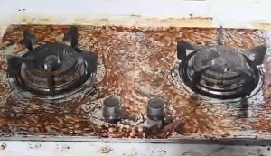 คราบฝังลึก น้ำยาขจัด 500มล ปลอดสารพิษ ละลายเร็ว น้ำยาล้างเตา ขจัดคราบ สเปรย์ทำความสะอาดครัว