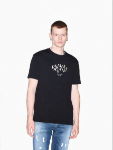Armani Exchange | Spring and Summer New Mens Round Neck Short Sleeve Regular Fit Printed T-Shirt