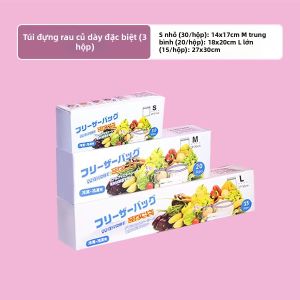 Túi Bảo Quản Thực Phẩm Cấp Thực Phẩm Hai Lớp Niêm Phong Kín Dày Dặn Dùng Để Bảo Quản Đông Lạnh Dùng Cho Máy Hút Chân Không Nhà Bếp