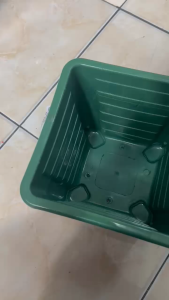 POT SEGI MAHONI WARNA HW / Pot Bunga Kotak Highway Mahoni