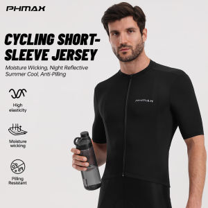 PHMAX | PHMAX New Pro Road Cycling Jersey Summer Short Sleeve Quick-dry MTB Bicycle Apparel Breathable Bike Shirts for Men Cycling