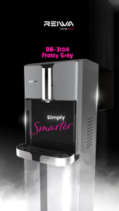 DISPENSER REIWA DB-3104C UVC KOMPRESOR GALON BAWAH HOT - COOL - NORMAL NEXT GEN DB3104C