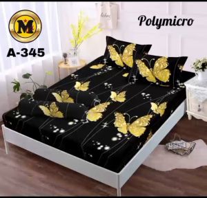 SEPRAI ukuran 180cm x 200cm. isi paket hanya seprai saja .seprai tebal halus adem dan tidak luntur