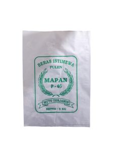 PLASTIK BERAS CAP MAPAN 5KG (50LEMBAR)