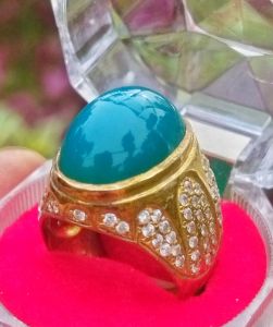 Cincin Batu Bacan Natural High Quality