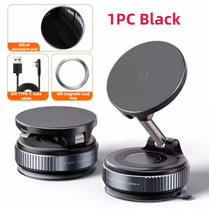 SEAMETAL | SEAMETAL Strong Magnetic Car Phone Holder Foldable 360° Rotation Multi-scene application 15W Vacuum Suction Wireless Charger
