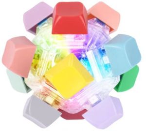 Đồ Chơi Giải Trí Giảm Căng Thẳng Hình Con Vịt Nhỏ Nút Bàn Phím Móc Khóa Ngón Tay Đồ Chơi Sáng Tạo Cho Mọi Lứa Tuổi