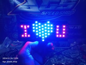 stoplamp running Vario 160 LED new 8 mode otomatis