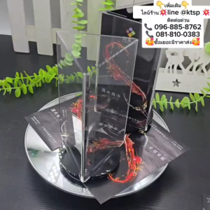 พร้อมส่ง ป้ายอะคริลิคแบบหมุนได้ 360องศา ป้ายเมนู สามารถใช้งานได้หลากหลาย วัสดุแข็งแรง