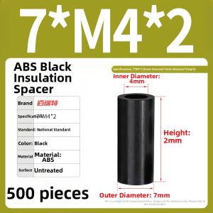 BAIRUITE | ABS Plastic Round Insulating Pad Spacer