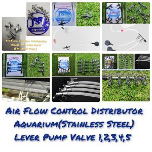 Aquarium Air Flow Stainless Steel 12345
