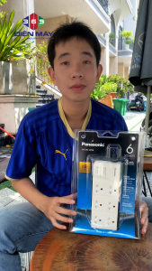 Ổ cắm có dây Panasonic WCHG2836 Loại 6 ổ cắm Dây dài 3m - STM