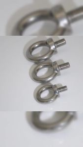 ZEO Lifting Eye nuts/Eye Bolt M6 M8 High Quality 304 Stainless Steel Hardware Accessories