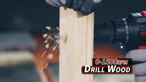 Cordless Electric Drill Impact Drill Set Power Tool Set Heavy Duty Electric Screwdriver Power Drill with Rechargeable Lithium Battery LED Light & 24pcs Accessories Wireless Hand Drill Set For Home DIY Drill Screwdriver Wood and Metal Drilling