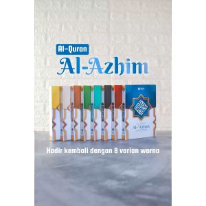 Halim Quran - AL-QUR’AN AL-’AZHIM HARD COVER MURAH BERKUALITAS PILIHAN TERBAIK UNTUK WAKAF