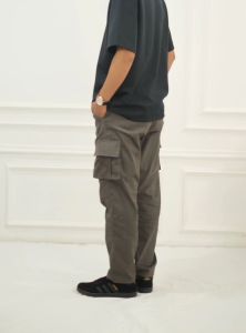 Celana Cargo Pants Panjang - Cotton Twill YMG