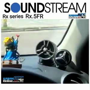 Soundstream Rx.5FR 2.5 Full Range 3-Way Bass+Mid+Tweeter Speaker Titanium Dome Cone Type
