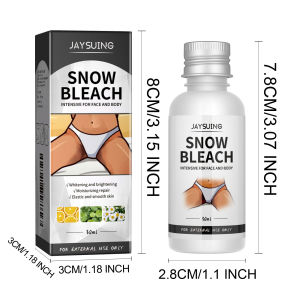 Kem Làm Trắng Da Toàn Thân 30ml Làm Sáng Vùng Nách Khuỷu Tay Đầu Gối Loại Bỏ Hắc Tố Melanin Làm Mờ Vết Thâm Vùng Kín Với Thành Phần Thực Vật Tự Nhiên Dành Cho Phụ Nữ