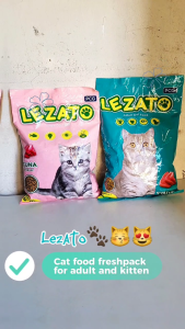 Lezato cat food freshpack 1kg makanan kucing