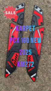 PIJAKAN MOTOR HONDA PCX 160 ROADSYNC/ABS/CBS TAHUN 2025 | KARPET PCX 160 | ALAS KAKI PCX 160