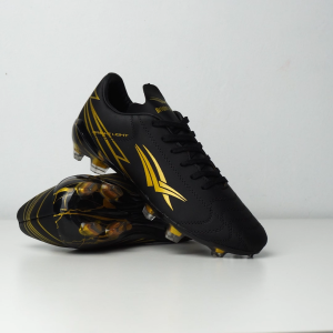 Bright Light Turbo KD Sepatu Sepak Bola Anak Original – Warna Hitam Gold untuk Olahraga