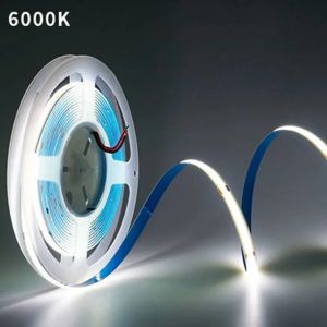 1-10m 220V Flexible Tape Lights Dimmable COB LED Strip Light Smart IC No Need Driver High Bright 240LEDs Linear Lighting RA95