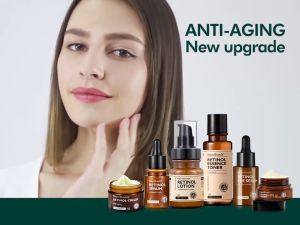 Vibrant Glamour Retinol & Vitamin C Set BRIGHTENING GLOWING SKIN KOREAN ANTI-AGING Whitening nourishing smoothing skin