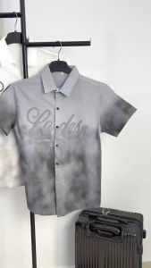 Áo sơ mi nam tay ngắn áo sơ mi VẢI ĐŨI thời trang hàn quốc mền mịn chống nhăn chống xù mẫu mới 2024