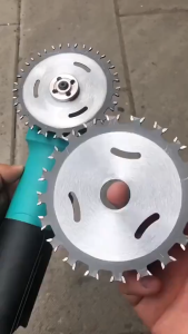 4 inch 40T Double-headed Bidirectional Toothed Saw Blade Angle Grinder Cutting Saw Blade Woodworking Circular Saw Wood Cutting Blade