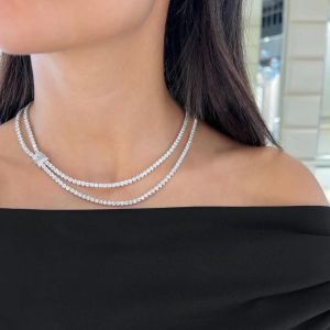 MESU.ACC | Vintage Elegance Layered Rhinestone Necklace