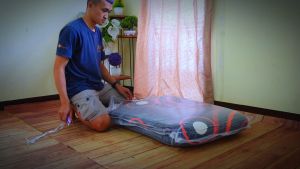 Kasur Busa Tebal ROYAL Lipat Motif Minimalis Karpet Import LP