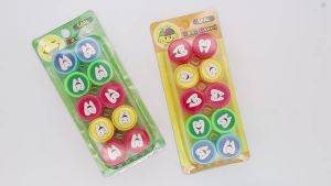 20 Chiếc Dụng Cụ Dập Hình Răng Cười Nhiều Màu Sắc Dành Cho Trẻ Em Con Dấu Hoạt Hình Chủ Đề Nha Sĩ Dễ Thương Quà Lưu Niệm Chất Lượng Cao
