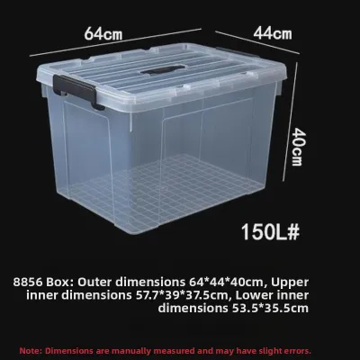 SHANNAIER | Transparent Large Thick Storage Box