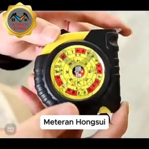 Meteran Rol Meter 5m Hongshui Alat Pengukur Dimensi 5 Meter pengukur