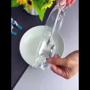 Sendok Makan Dessert Bentuk Sekop Besi Stainless Anti Karat / Sendok Puding Kue Skop Lucu Unik