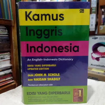 BUKU KAMUS INGRIS INDONESIA JON ECHOLL