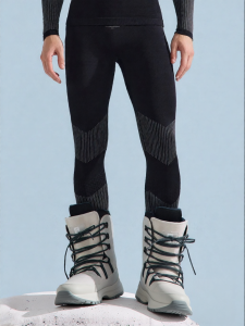 Kelme | Mens Ski Training Warm Compression Quick-Dry Pants