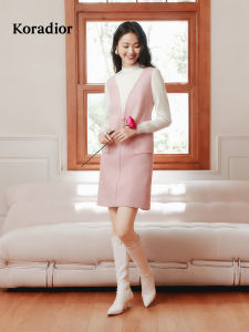 Koradior | Elegant Wool Dress