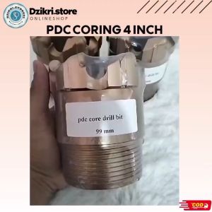 Mata Bor PDC core drill bit 99 mm 4 inch High Quality