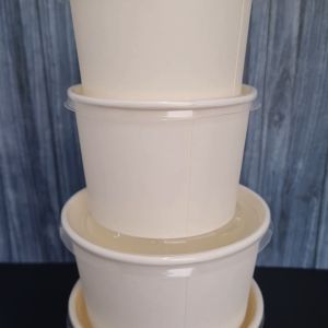 Mangkok kertas 17 oz / Paper Bowl / mangkok kertas polos 17 Oz 500 ml (25 pcs) / mangkok premium / mangkok es / mangkok bakso