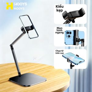 HOOYS | Giá Đỡ Điện Thoại Điều Chỉnh Được Gấp Gọn Quay 360 Độ Để Bàn