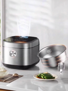 Supor | Compact Zero-Coating Stainless Steel Electric Rice Cooker