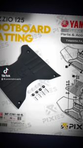 BKFF7481M4BL YAMAHA GENUINE FAZZIO 125 ACCESSORIES RUBBER FOOT MATTING