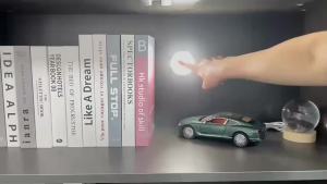 Đèn Ngủ LED Không Dây Điều Khiển Cảm Ứng Có Thể Điều Chỉnh Độ Sáng Từ Tính USB Sạc Đèn Tròn Cho Tủ Quần Áo Cho Bé Ăn Phòng Ngủ Nhà Bếp Cầu Thang Trang Trí