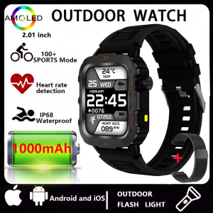 2025 New Millitary GPS Position 1.73"Smart Watch Men 3ATM Waterproof Compass Bluetooth Call Health Smartwatches 100+Sports Modes