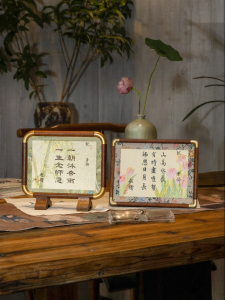 XUANYAZHAI | Creative Photo Frame Desk Decor High-end Gift for Teachers