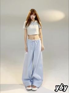 Y6Y | Comfortable Loose Quick-Dry Wide Leg Trousers